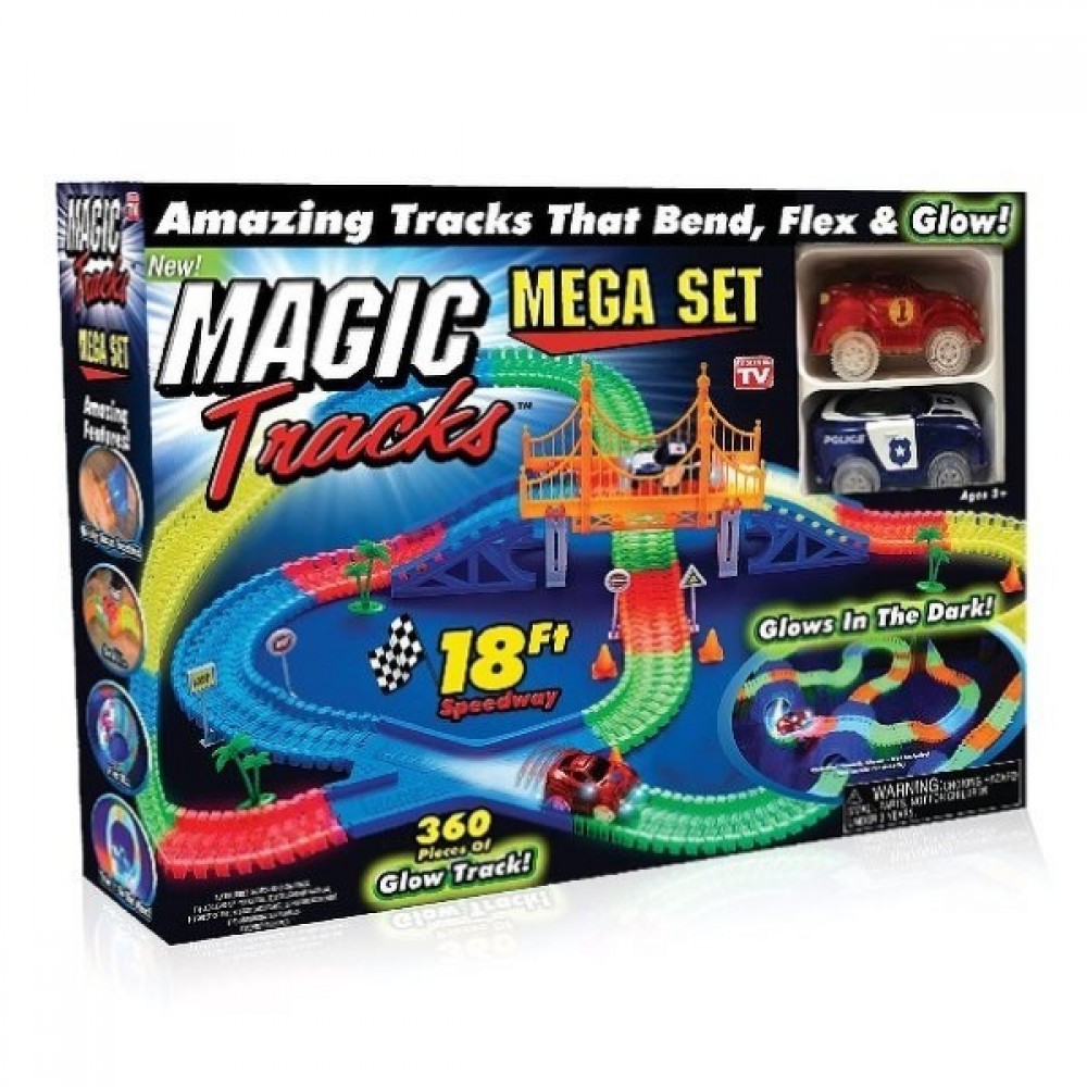 Magic Tracks mega set pista LED