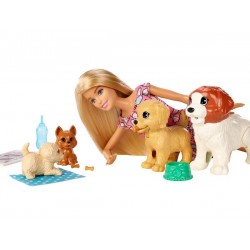 Barbie cuidadora perritos FXH08 Barbie cuidadora perritos FXH08