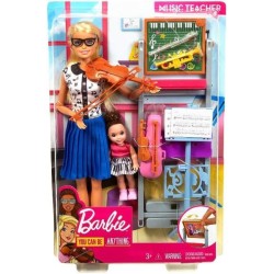 Barbie profesora música FXP18 Barbie profesora música FXP18