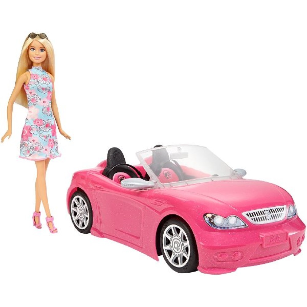 Barbie muñeca y carro FPR57