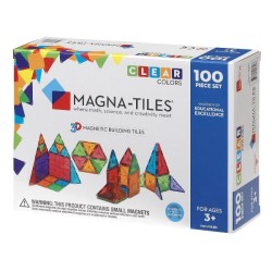 Magna-Tiles 100 pcs construcción magnéticas