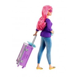 Barbie muñeca de viaje y accesorios FWV26 Barbie muñeca de viaje y accesorios FWV26