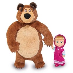 Masha y el Oso muñeca y peluche