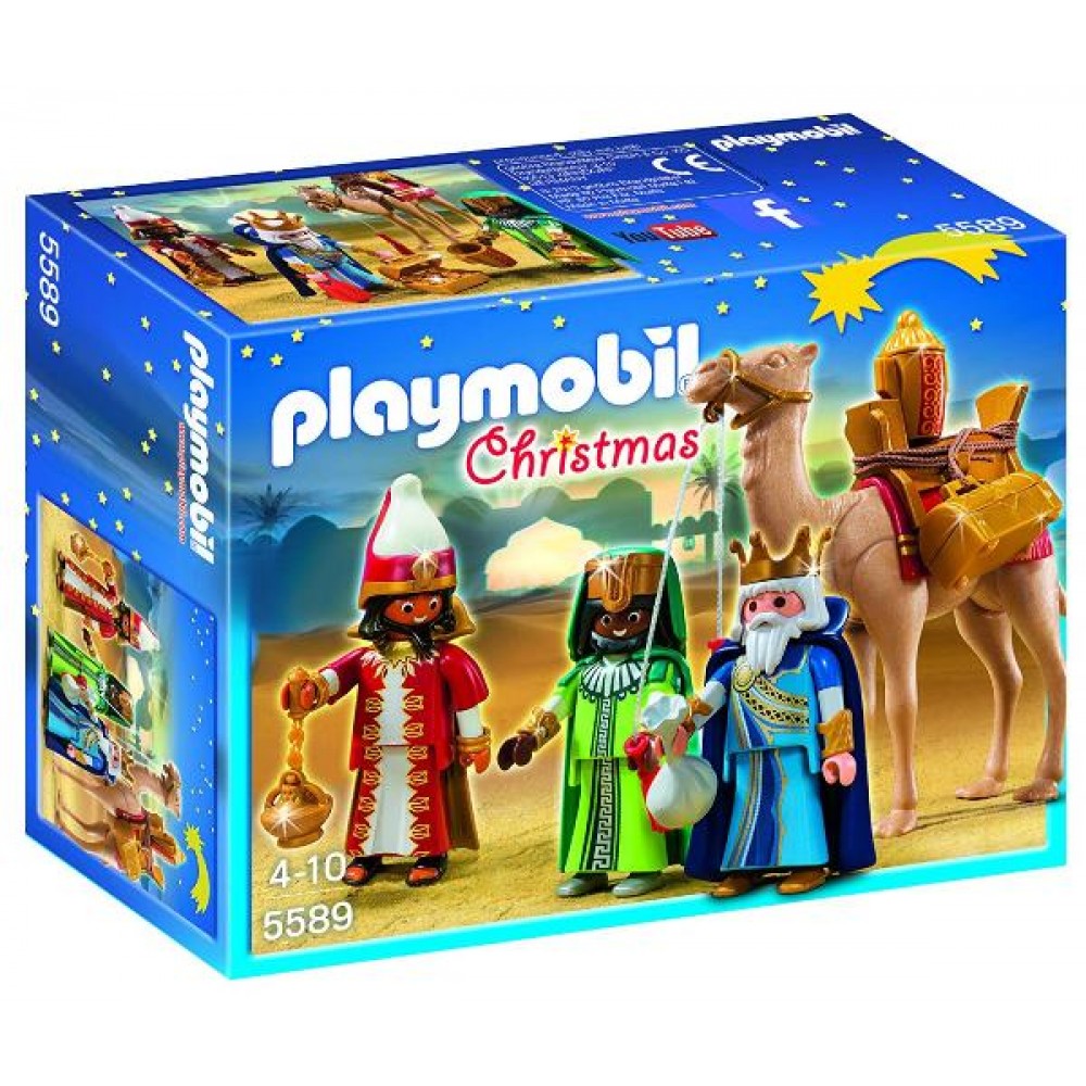 Playmobil navidad Reyes Magos 5589