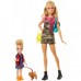 Barbie y Chelsea de camping FNY43