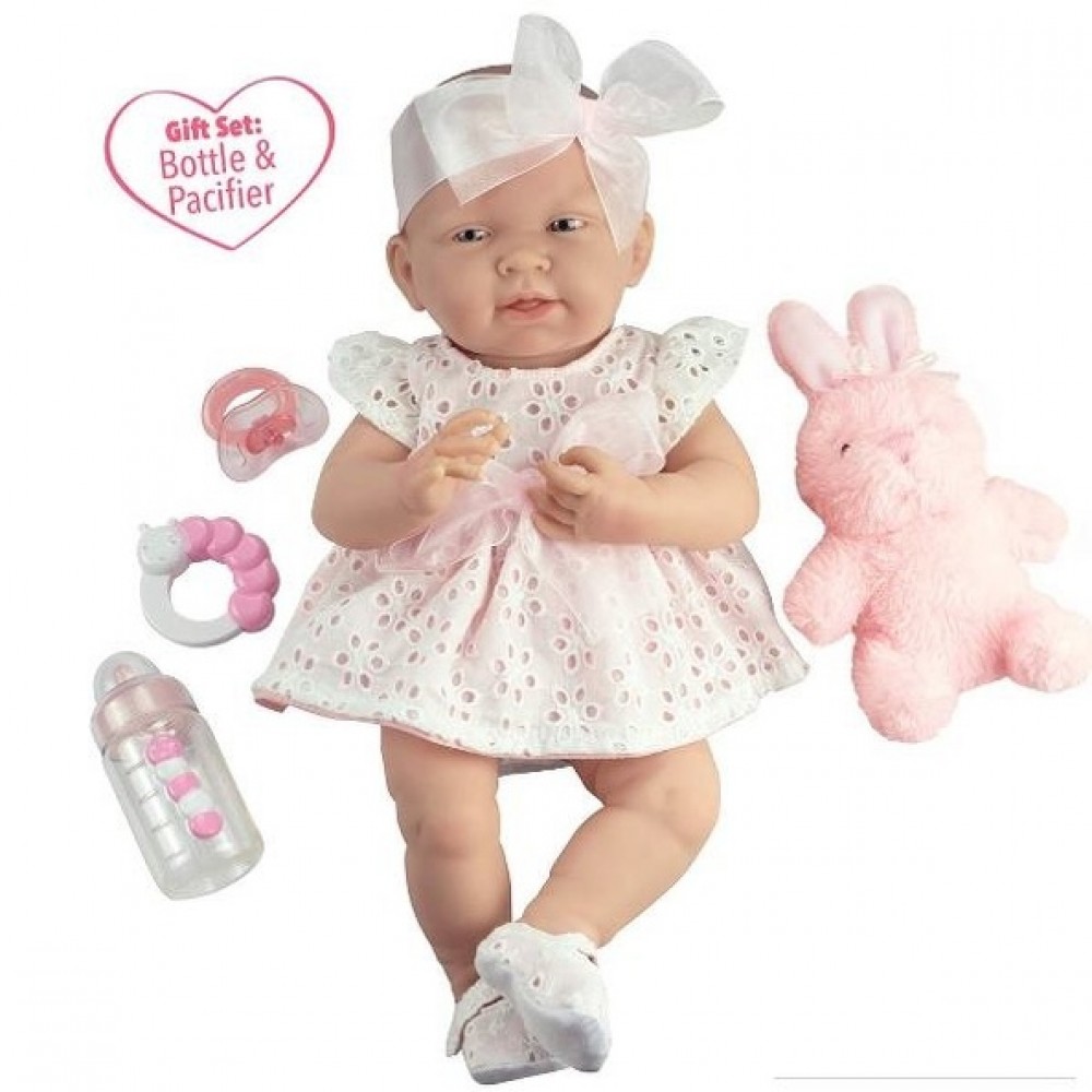 Berenguer bebé vestido ojal blanco Berenguer bebé vestido ojal blanco