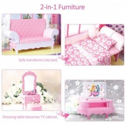 Casa plegable con muebles tipo Barbie Casa plegable con muebles tipo Barbie