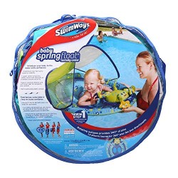 Flotador con carpa bebés vacaciones Swimways