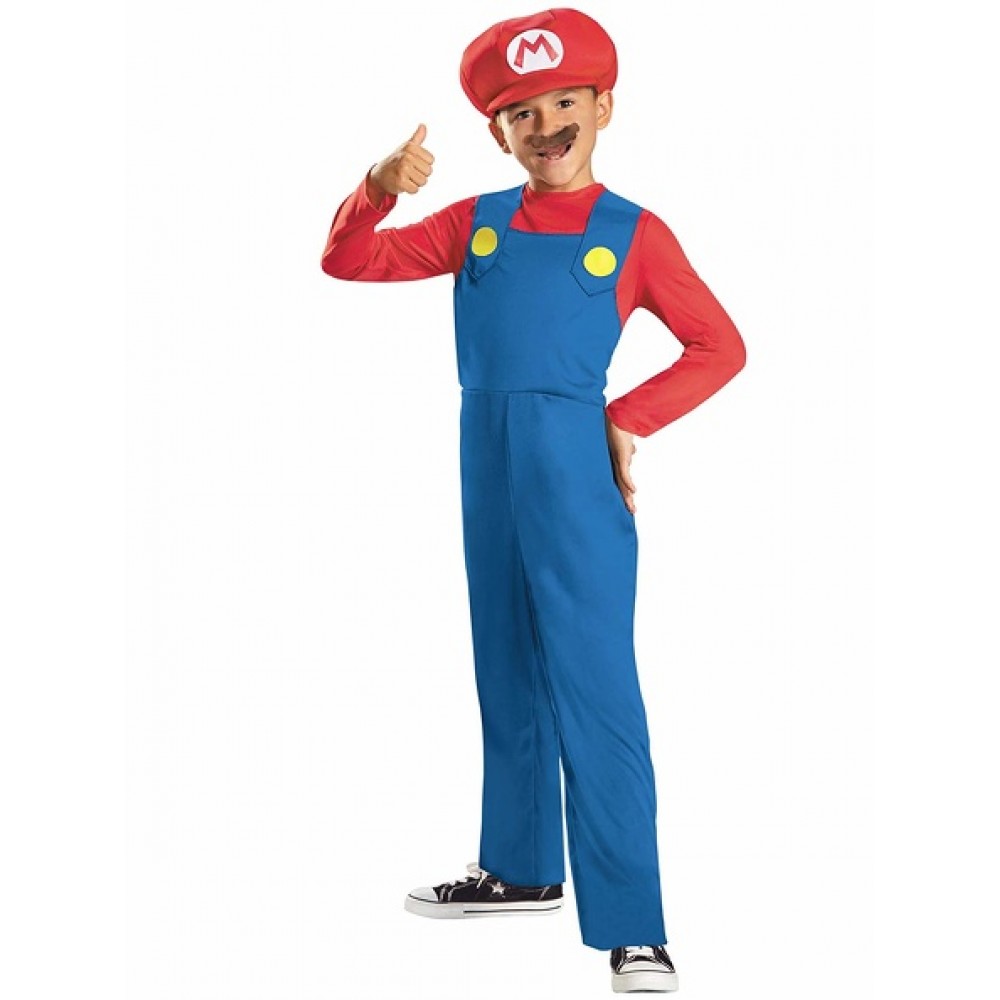 Super Mario disfraz clásico