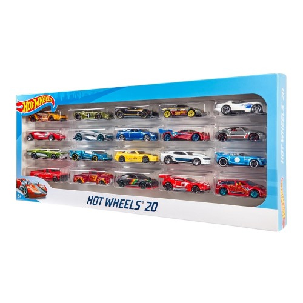 Hot Wheels pack 20 carros
