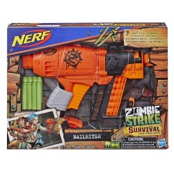 Nerf Zombie Strike Survival pistola Nailbiter