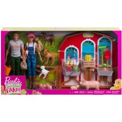Barbie huerto playset granja GFF51