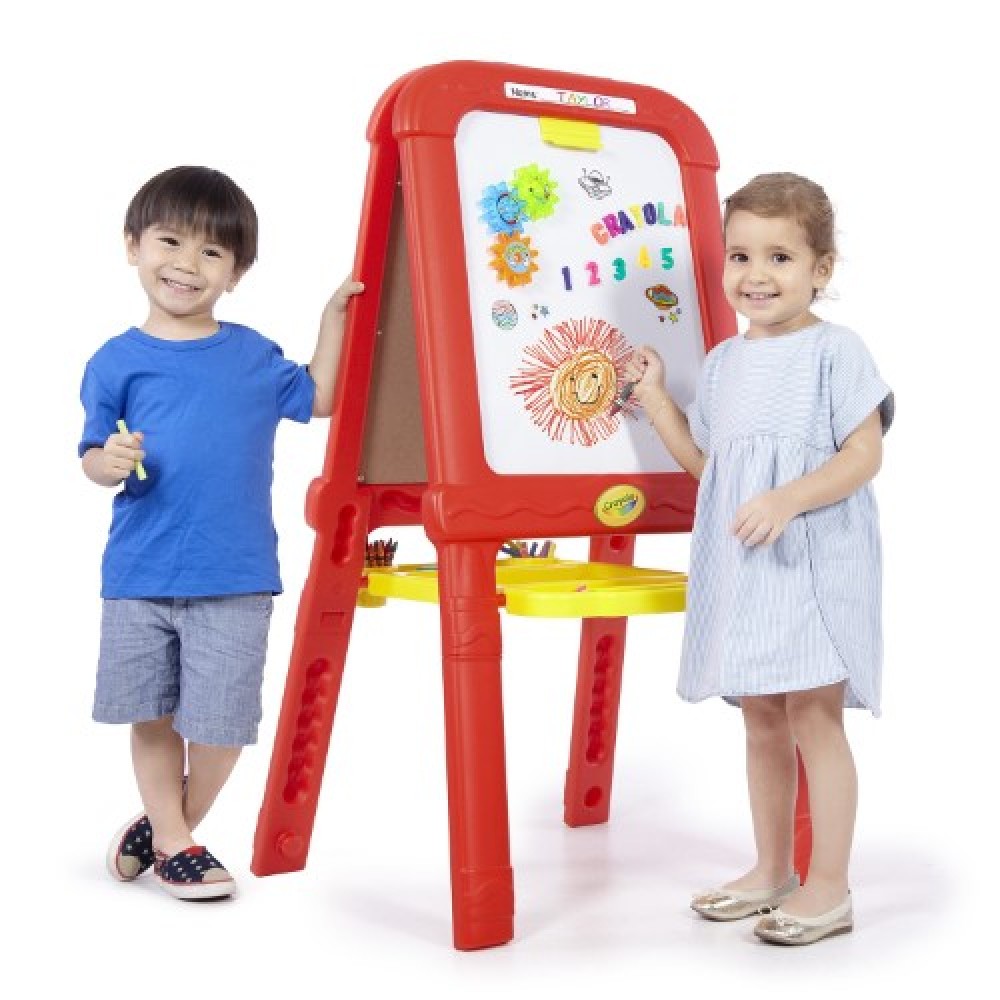 Crayola pizarrón infantil mágnetico doble
