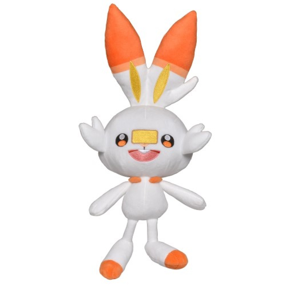 Pokemon Sword & Shield peluche Scorbunny 20 cm