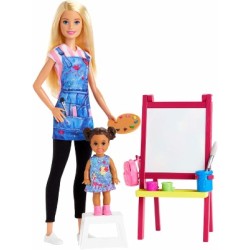 Barbie profesiones profesora de Arte GJM29