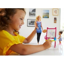 Barbie profesiones profesora de Arte GJM29