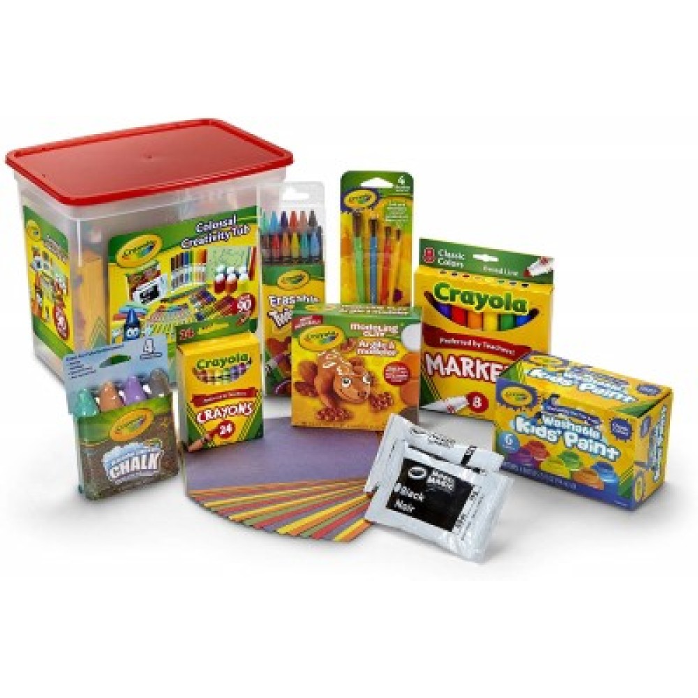 Crayola estuche colosal creatividad 90 pcs
