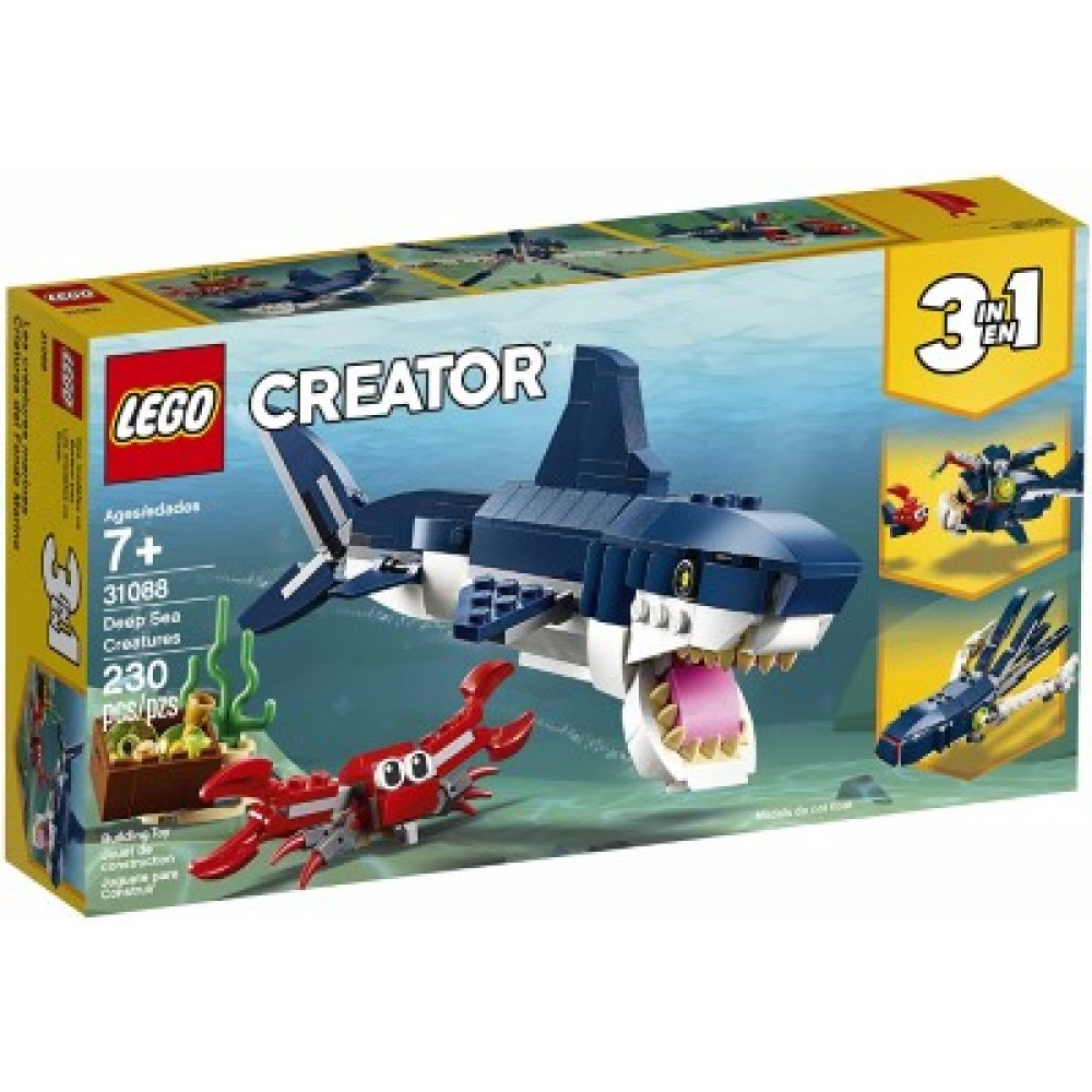 Lego Creator 3-en-1 criatruras submarinas 31088