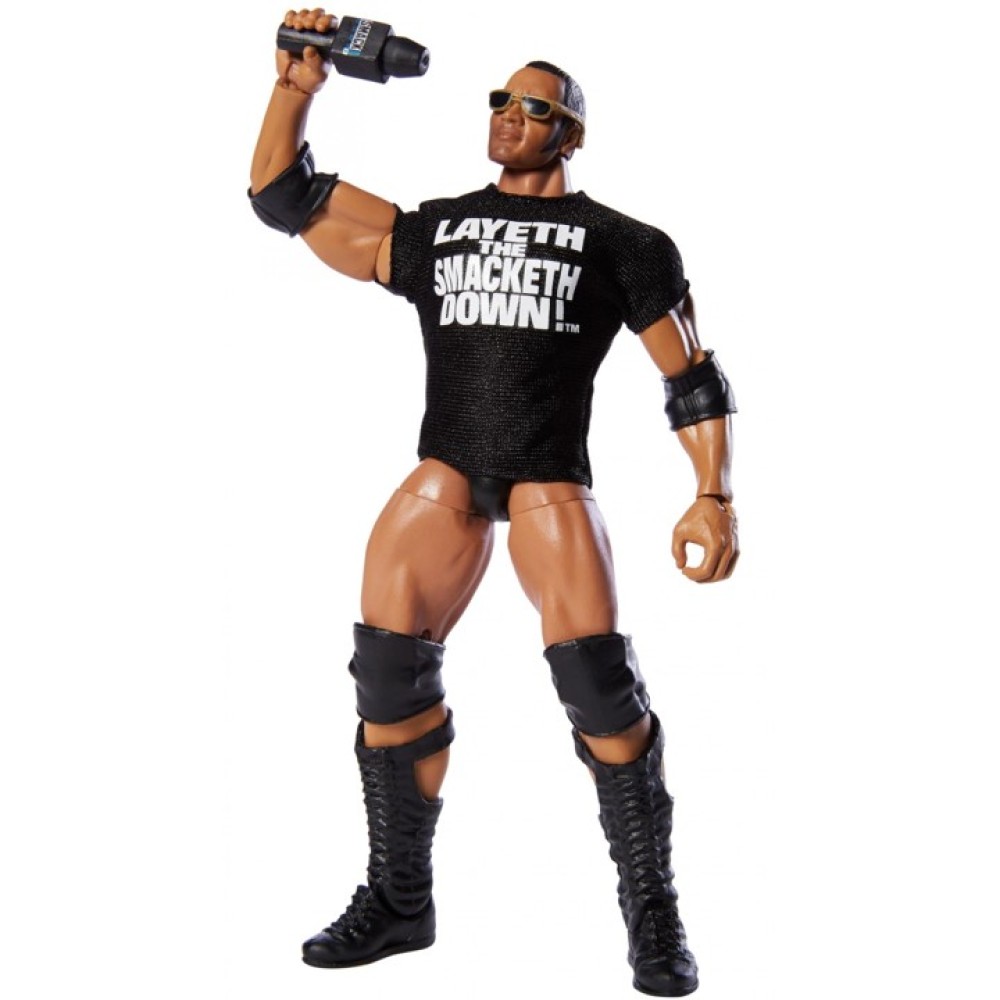 WWE Elite Collection Figura The Rock GDF60