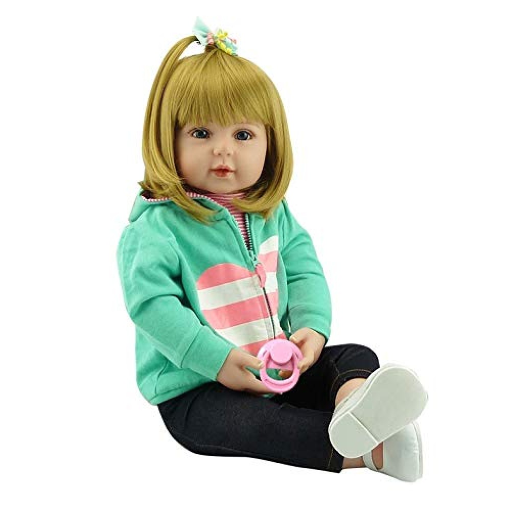 Muñeca reborn realista Pinky 45 cm