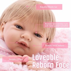 Maria Jesus bebé reborn simulación 708