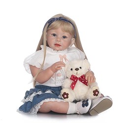 Niña bebé reborn grande Icradle 70 cm Niña bebé reborn grande Icradle 70 cm