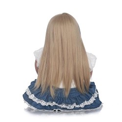 Niña bebé reborn grande Icradle 70 cm Niña bebé reborn grande Icradle 70 cm