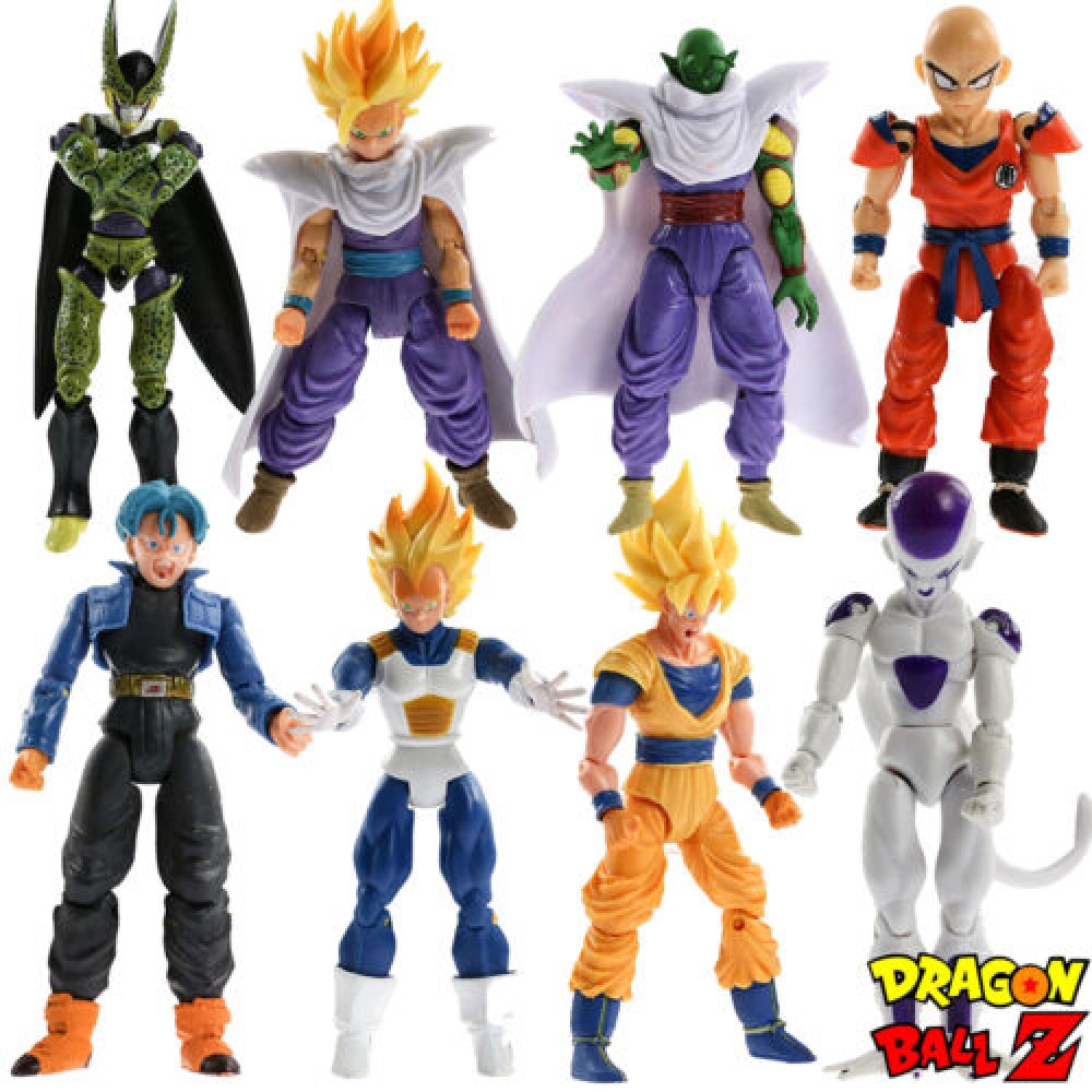 Dragon Ball Z 8 figuras articuladas