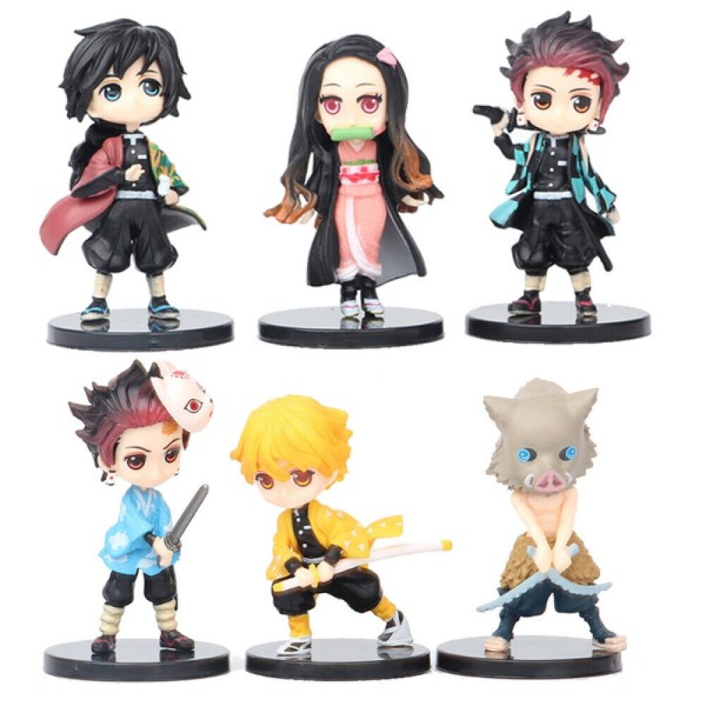 Kimetsu No Yaiba Demon Slayer 6 pcs