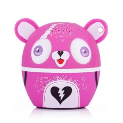 Fortnite mini parlante bluetooth rosa