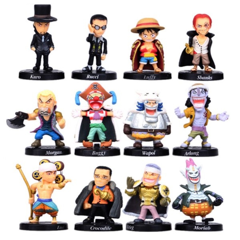 One Piece set 12 figuras
