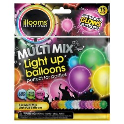 Illooms Globos LED multicolores Illooms Globos LED multicolores