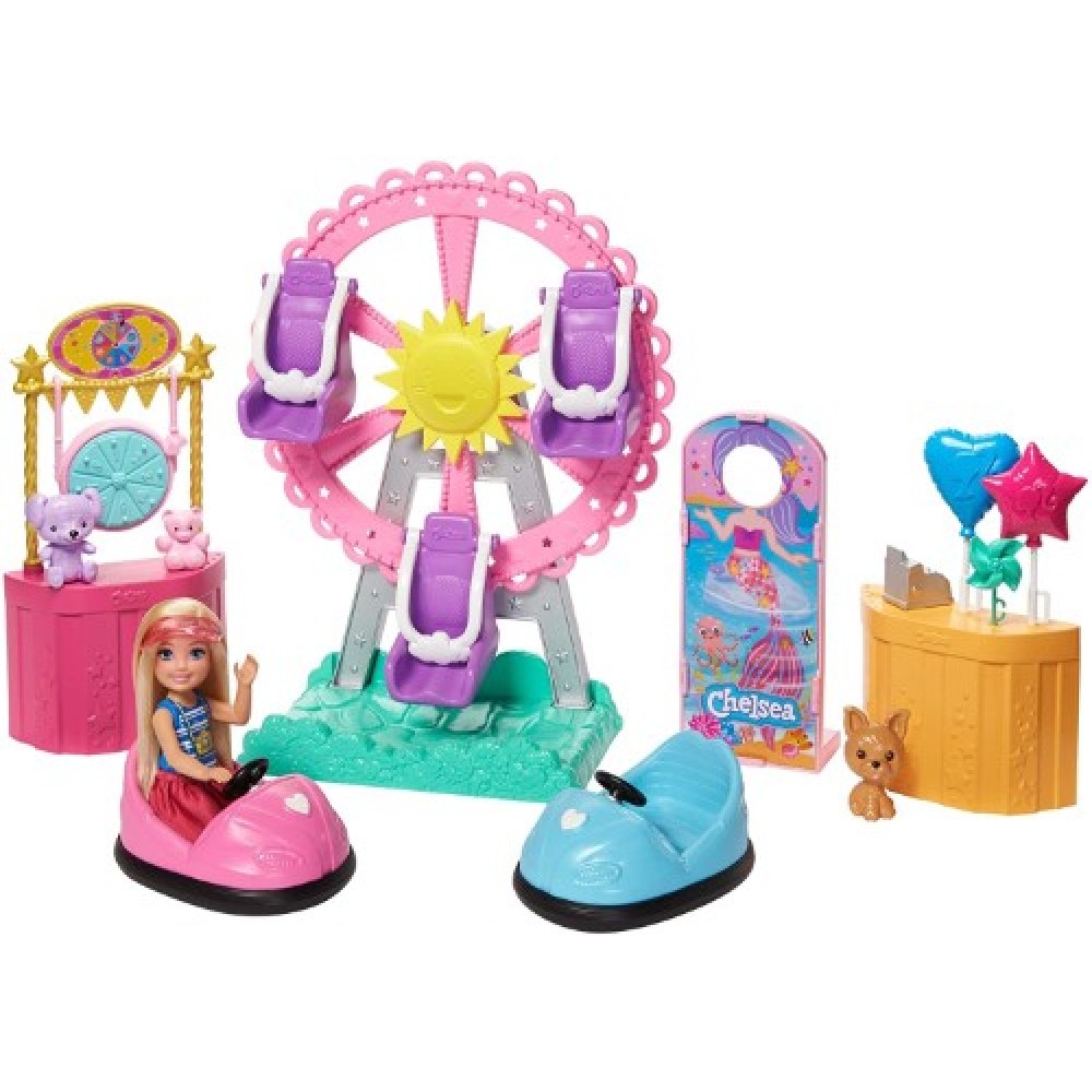 Barbie Chelsea parque diversiones GHV82