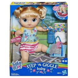 Baby Alive muñeca bebé pasos y risas Baby Alive muñeca bebé pasos y risas