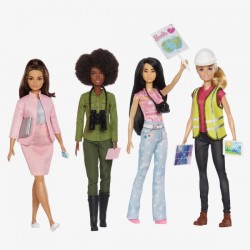 Barbie equipo liderazgo ecológico HCN25 Barbie equipo liderazgo ecológico HCN25