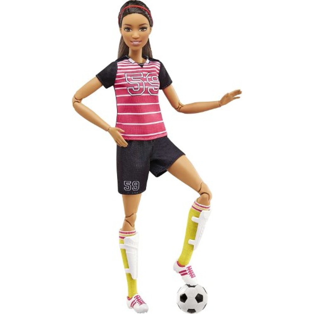 Barbie Movimientos Deportivos Futbolista FCX82