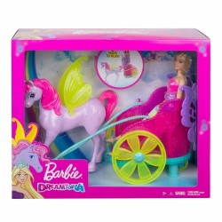 Barbie pegaso y carruaje GJK53
