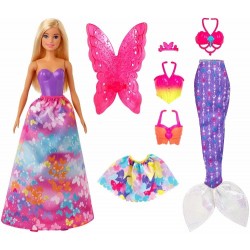 Barbie set fantasía 3-en-1 GJK40
