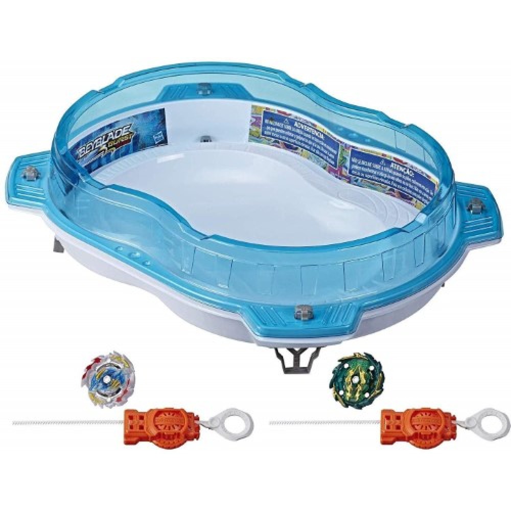Beyblade Burst juego batalla caída vertical