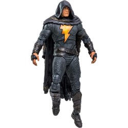 Black Adam figura con capa Mcfarlane