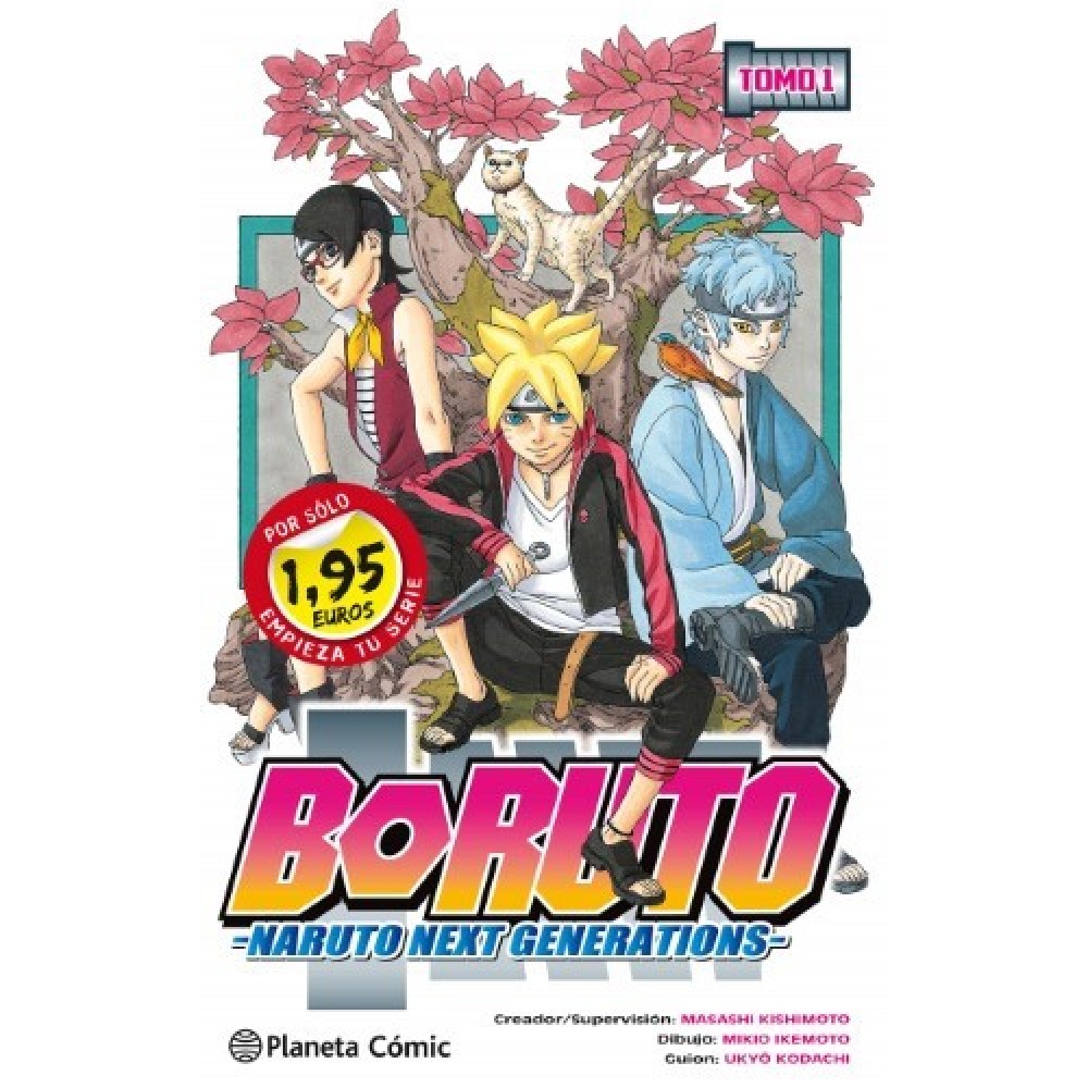 Libro Manga Boruto Naruto Next Generations
