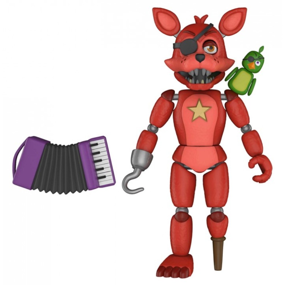 Five Nights Freddys Rockstar Foxy