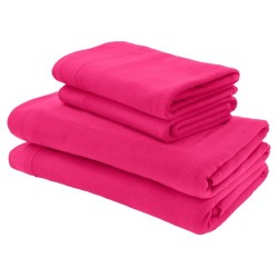 Juego de sábanas Cama doble Baltic Linen -Rosa Juego de sábanas Cama doble Baltic Linen -Rosa