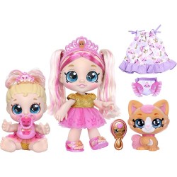 Kindikids Scented Sisters Set de muñecas Pawsome Royal Sisters