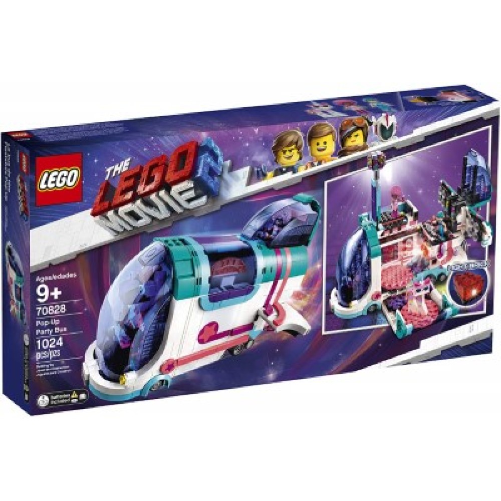 LEGO Movie 2 Pop-Up Party Bus 70828