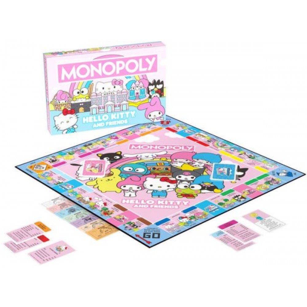Monopoly de Hello Kitty y sus amigos