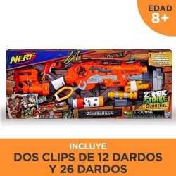 NERF Zombie Strike Survival Scravenger E1754