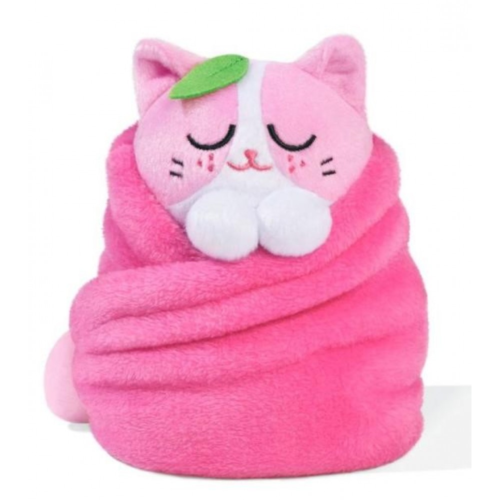 Purritos Peluche Gato forma de burrito Fresa