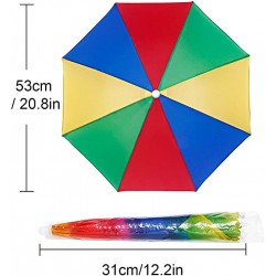 Sombrero paraguas para playa - Arcoíris