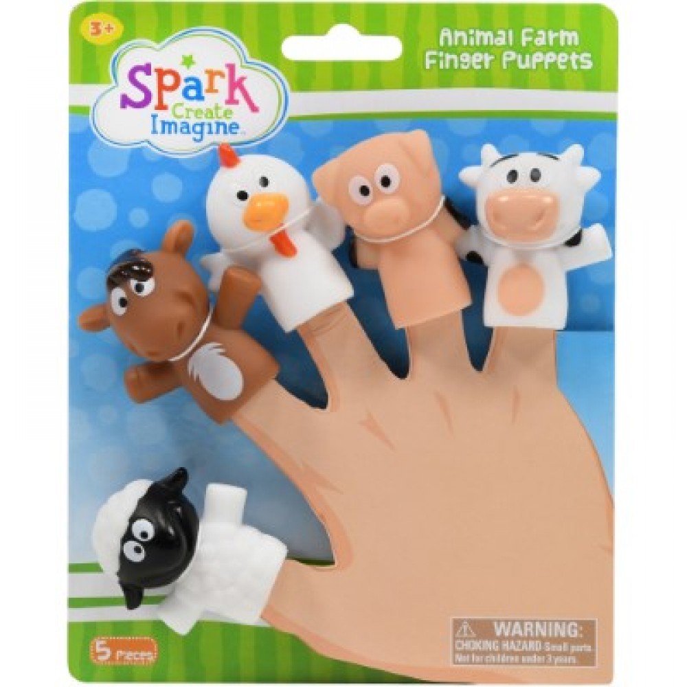 Spark Create Imagine titeres animales dedos